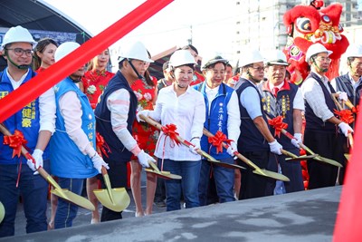 北屯區太原路地下道填平工程開工祈福典禮