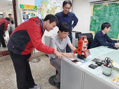中市資產再活化 測量經緯儀移撥教學使用