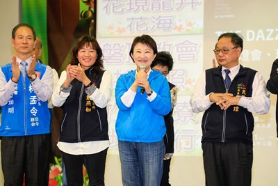 盧市長致詞感謝里鄰長辛勞