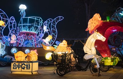 台灣燈會超嗨遊行車寶島炫光巡邏隊2月8日起出巡