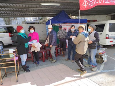 口罩實名制販售上路　梨山衛生所提供服務