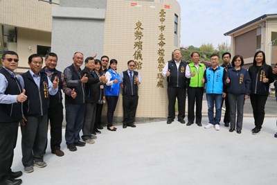 東勢殯儀館啟用 山線居民治喪免奔波