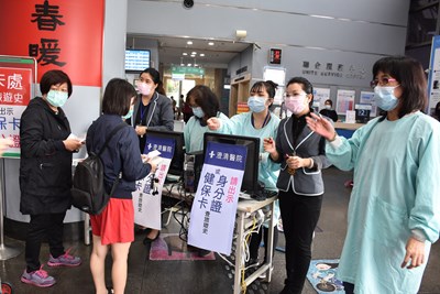 中市府大型活動禁止辦理　醫院、住宿服務機構實施訪客管理措施