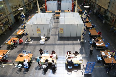 聯合洽公區實施首日現況