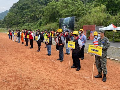 汛期將至  和平區舉行土石流防災演練