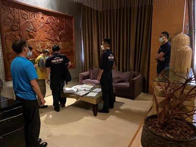 中市府為旅客安全把關 旅宿業全面落實消防安檢