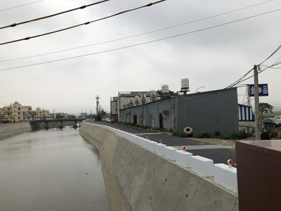 安良港大排護岸復建工程進度超前  汛期前完工