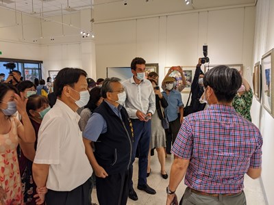 睽違8年台澳水彩大展 中市大墩文化中心登場