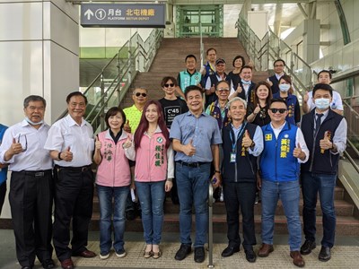 台中市議會考察台中捷運