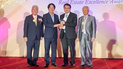 2020國家卓越建設獎昨（23）晚舉行頒獎典禮，台中市政府橫掃10獎項。