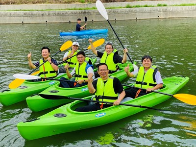 中市獨木舟體驗營登場