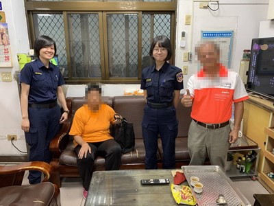 慢飛天使「小慧」找到了！中市警昨晚尋獲順利返家