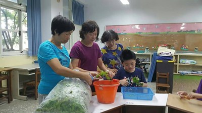 南屯區南屯國小活動照片(南屯特有種~植染手作)1