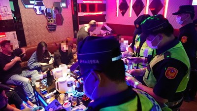 中市警擴大臨檢  強力掃蕩不法