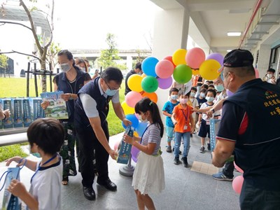 中市廍子國小校舍啟用  喜迎新生入學