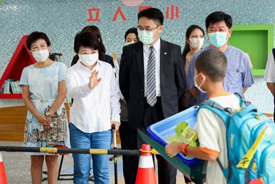 開學日全面防疫！ 盧市長：守護孩子安全