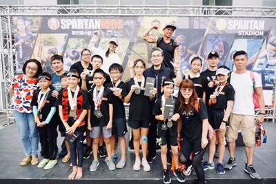 「Spartan Kids小勇士賽」獎牌得主
