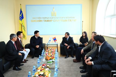 參訪蒙古優勢體育項目角力   林市長盼借鏡訓練經驗交流學習  