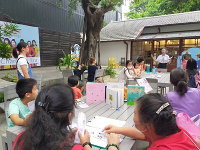 中市三代親子閱讀體驗營 拉近祖孫距離