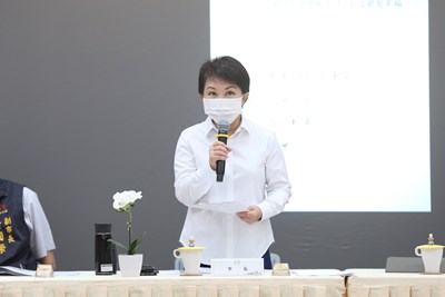 盧市長表示，台中捷運綠線車，將帶動南屯區發展。