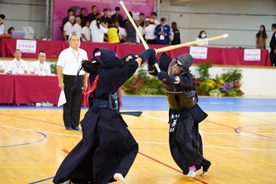 劍道女子組個人賽選手蔡佳芳獲得銅牌