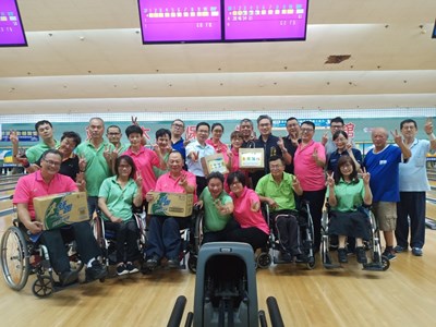全國身障運動會保齡球率先登場 中市府：鼓勵選手挑戰自我勇奪佳績