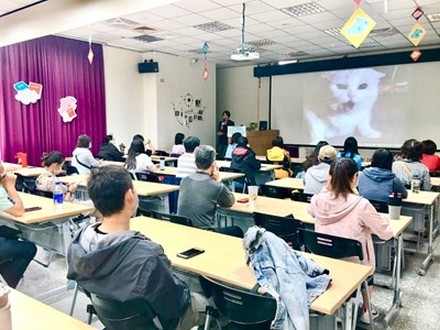 迷你虎退散！中市府講座傳授貓咪行為學