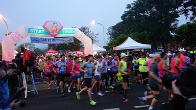 1500名跑者新社開跑