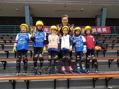 運動局長李昱叡也到場為選手加油打氣，期許參賽選手拿出最佳實力