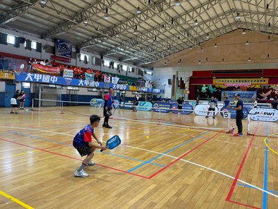 市長盃匹克球錦標賽 推廣符合各年齡層新興運動