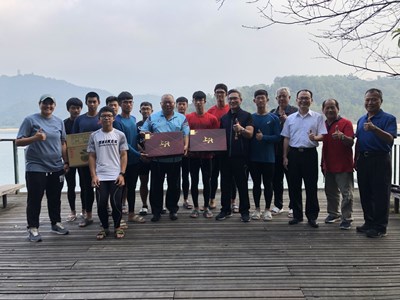 備戰明年全國運 中市助划船選手移地日月潭訓練