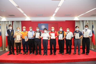 有您真好 中市16名計程車運將獲肯定！