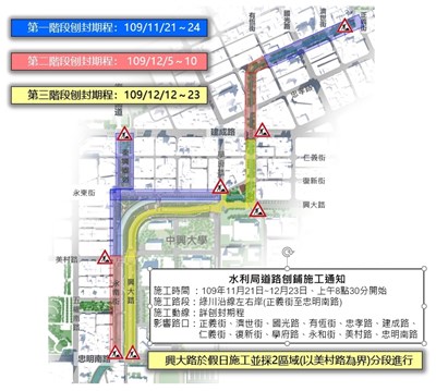 道路施工路段