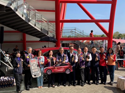 威剛科技暨國際同濟會台灣總會贈中市消防警備車