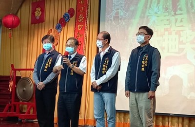 潭子正鴻佛院祈福平安齋 民政局長為台中祈福