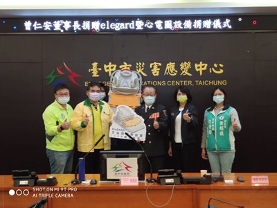 銘金公司贈百萬元消防器材 提升台中緊急救護能量