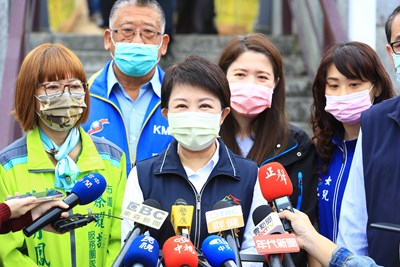 台中不禁桃而助桃 盧市長打氣：齊心協力共度難關