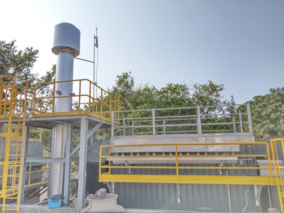 東海殯儀館新空氣污染防制設備