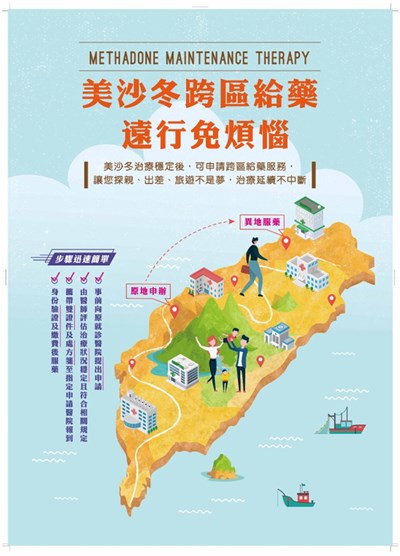 戒癮醫療服務春節不打烊  跨區給藥遠行出遊免煩惱