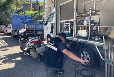 梨山地區戶外定檢