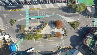 豐原西站交通工程改善 車流動線更順暢