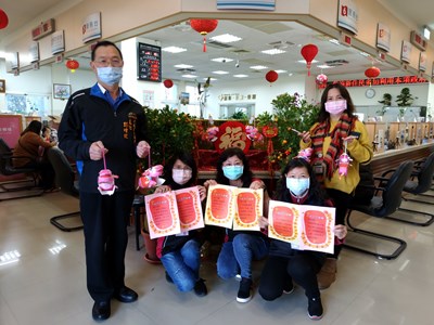 沙鹿戶所創意宣導人口政策 有獎徵答「慶元宵」