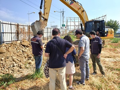 廢棄物開挖作業