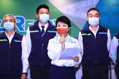 台中市長盧秀燕今日宣布捷運綠線將重啟營運
