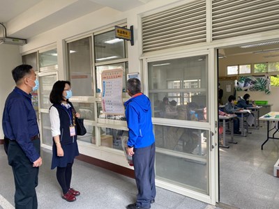 中市自學進修國中小學力鑑定考 試場全面防疫