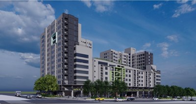 西屯區國安段社宅模擬圖1