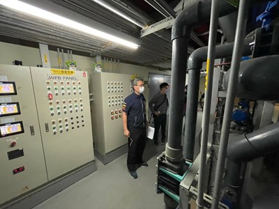 運動局李昱叡局長現場視察1