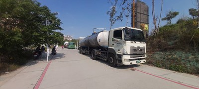 臺中市首部大型RO級淨水設備啟動供水 加入抗旱行列 (1)