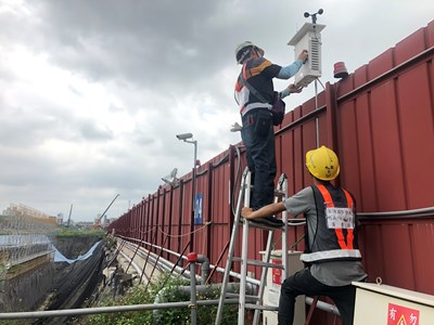 微型感測器架設