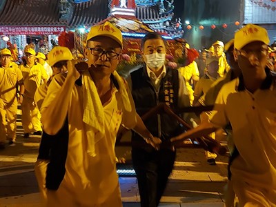 老二媽省親遶境圓滿成功 黃副市長恭迎媽祖安座